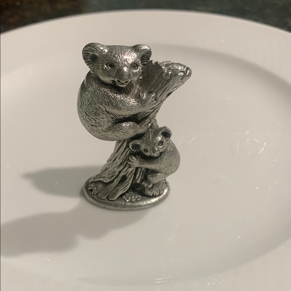 Pewter Koala Figurine - Picture 1 of 3